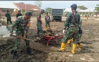 Usai Terendam Lumpur, Siswa SMKN 1 Muara Batu Bisa Belajar Lagi