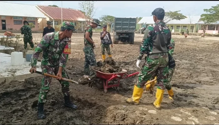 Usai Terendam Lumpur, Siswa SMKN 1 Muara Batu Bisa Belajar Lagi