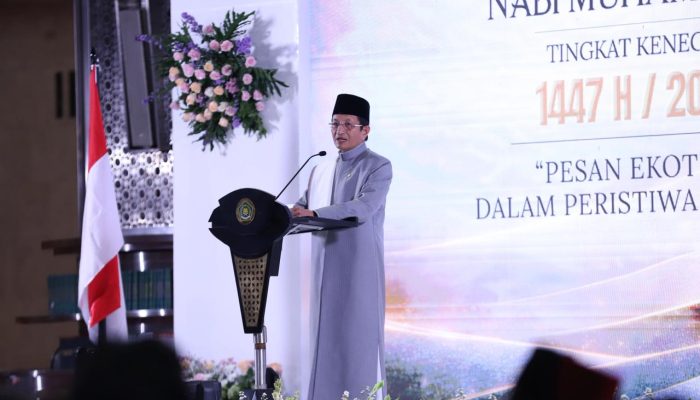 Bencana Berulang, Menag: Isra Mikraj Momentum Berhenti Merusak Alam