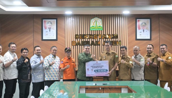 Makassar Bergerak, Rp500 Juta Disalurkan untuk Warga Aceh