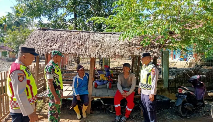 Patroli Dialogis TNI-Polri Tekan Risiko Karhutla di Aceh Barat