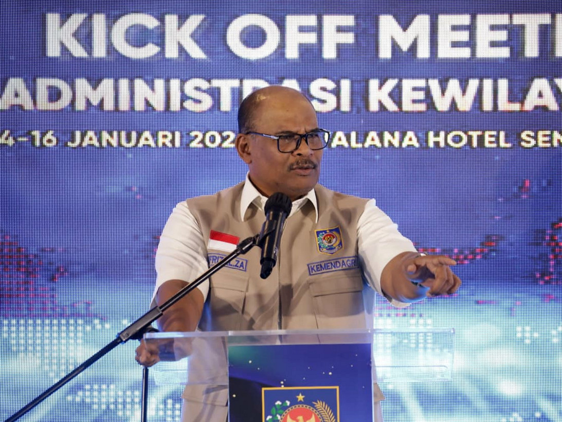 Dirjen Bina Administrasi Kewilayahan Kemendagri, Safrizal ZA