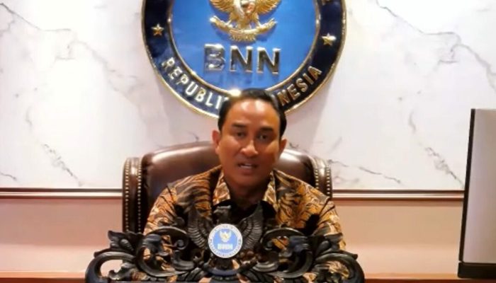 BNN RI Bongkar Laboratorium Gelap Tembakau Sintetis di Tangerang
