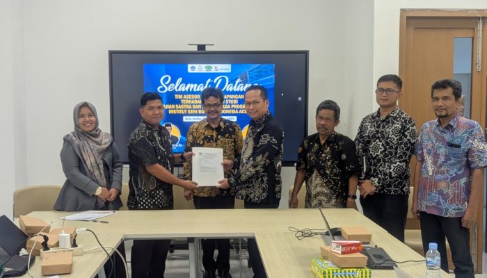 Prodi Kajian Sastra dan Budaya ISBI Aceh Raih Akreditasi Baik