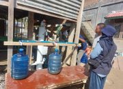 YPANBA dan JMK Pasang Sky Hydrant di Meunasah Kubu Bireuen