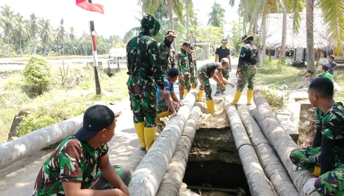 Yonzipur Turun Tangan, Jalur Warga Bluka Teubai Kembali Terbuka