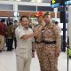 Menteri Dalam Negeri Tito Karnavian melepas praja IPDN di Bandara Soekarno-Hatta, Tangerang, Banten, Sabtu (3/1/2026), untuk membantu percepatan pemulihan pemerintahan dan pelayanan publik pascabencana di Kabupaten Aceh Tamiang, Aceh.