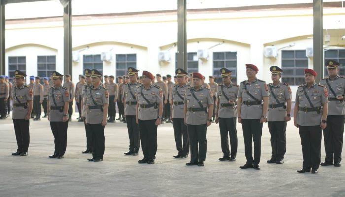 Mutasi Pejabat Polda Aceh, 4 PJU dan 3 Kapolres Resmi Berganti