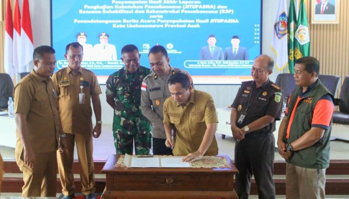 Kebutuhan Anggaran Rehabilitasi Pascabencana Lhokseumawe Capai Rp1,23 Triliun