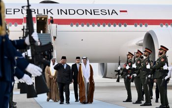 Prabowo Tiba di Abu Dhabi, Perkuat Kemitraan Strategis Indonesia–PEA