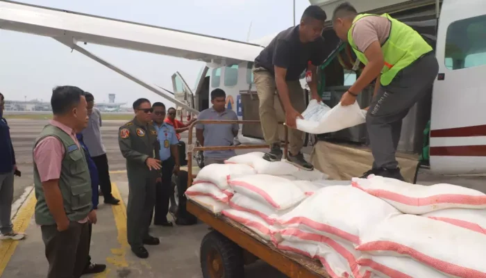 TNI AU–BNPB Modifikasi Cuaca Cegah Karhutla Riau