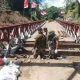 Jembatan Bailey Wehni Rongka Kembali Normal Dilalui