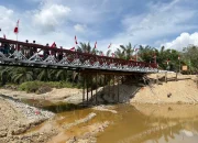 Jembatan Bailey Alue Leuhob Cot Girek Resmi Difungsikan