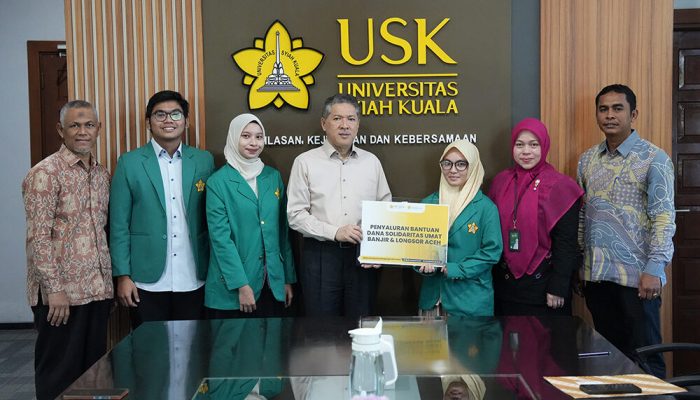 USK Bantu Lima Mahasiswa Kehilangan Orang Tua