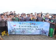 TNI–Polri Turun Tangan Bersihkan Pesisir Lhokseumawe