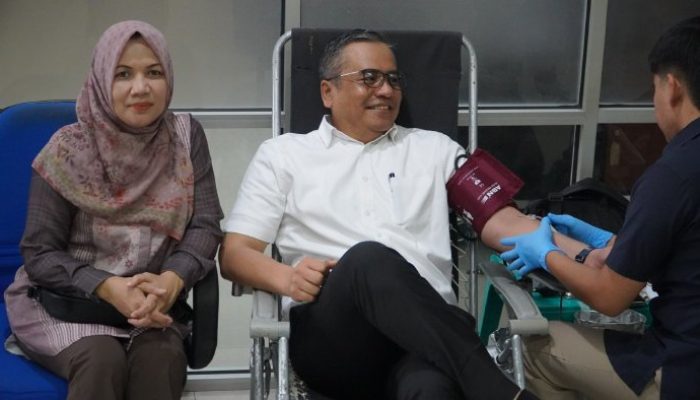 Donor Darah Dinas Pengairan Aceh Lampaui Target
