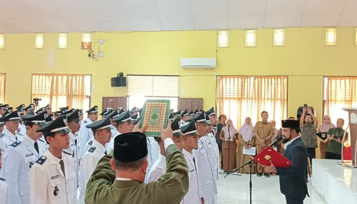 Bupati Aceh Timur Iskandar Lantik 106 Geuchik Gelombang III