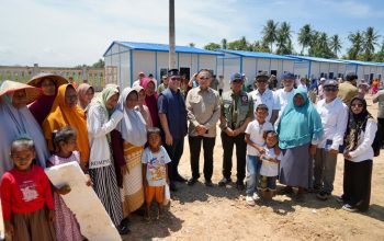 Wamenko Polkam Tinjau Progres 106 Bangunan Korban Banjir