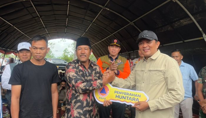 Janji Sebelum Ramadan Terpenuhi, Huntara Diresmikan