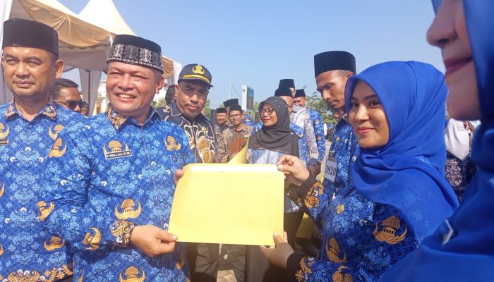 Aceh Utara Lantik 8.094 PPPK Paruh Waktu, Terbanyak di Aceh