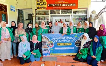 Mahasiswa KKN UNIMAL Bantu Bordir Ulee Madon Go Digital