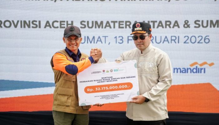 1.680 KK Aceh Tengah Terima Bantuan Perbaikan Rumah