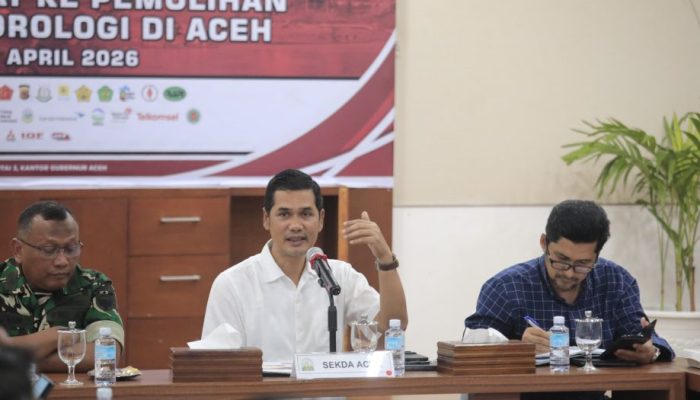 Sekda Aceh Instruksikan Percepatan Relokasi dan Bantuan