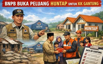 BNPB Buka Peluang Huntap untuk KK Gantung