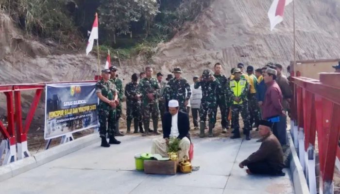 Jembatan Bailey Bener Pepanyi Rampung, Akses KKA Normal