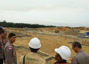 Kapolda Aceh Tinjau Pembangunan Huntap Polri di Aceh Tamiang