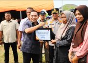 Korban Banjir di Lhokseumawe Tempati Huntara