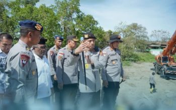 Kapolda Aceh Pastikan Jembatan Sawang Segera Rampung