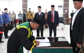 Wabup Aceh Utara Lantik 23 Pejabat dan 8 Kepala Sekolah