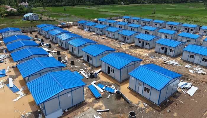 Pembangunan Huntap di Kecamatan Lapang Berjalan Cepat