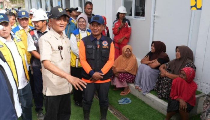 Menteri PU Targetkan 44 Blok Huntara Aceh Utara Rampung Sebelum Lebaran