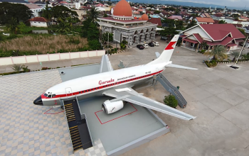 Pesawat Simulasi Haji Diresmikan di Banda Aceh