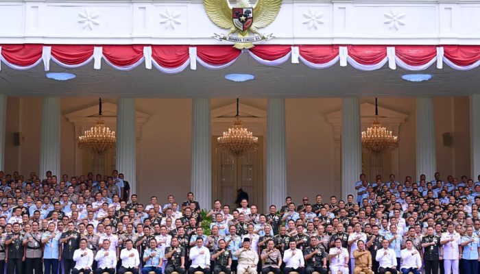 Rapim TNI Polri, Prabowo Tekankan Profesionalisme Dan Loyalitas