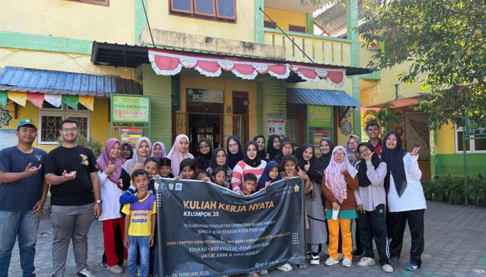 KKN Mahasiswa USK di Jaya Baru, Ini Ragam Edukasi yang Dihadirkan