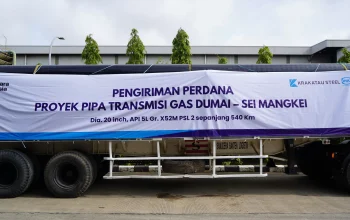 Krakatau Steel Kirim 83 Ribu Ton Pipa Dusem