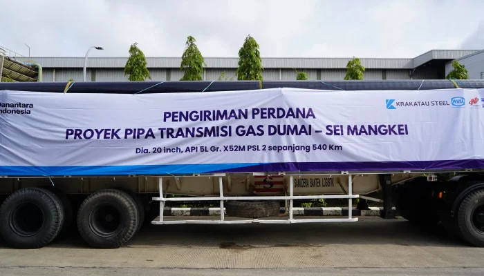 Krakatau Steel Kirim 83 Ribu Ton Pipa Dusem