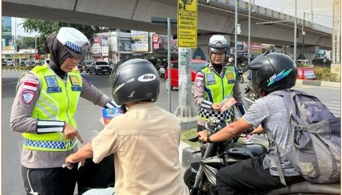 Satgas Operasi Keselamatan Seulawah Gencarkan Edukasi Tertib Lalu Lintas