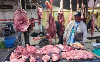 Harga Daging Meugang di Aceh Utara Capai Rp180 Ribu, Pasar Sepi Pembeli