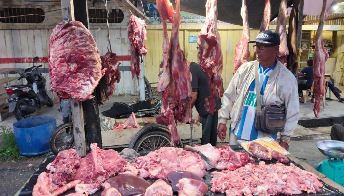 Harga Daging Meugang di Aceh Utara Capai Rp180 Ribu, Pasar Sepi Pembeli