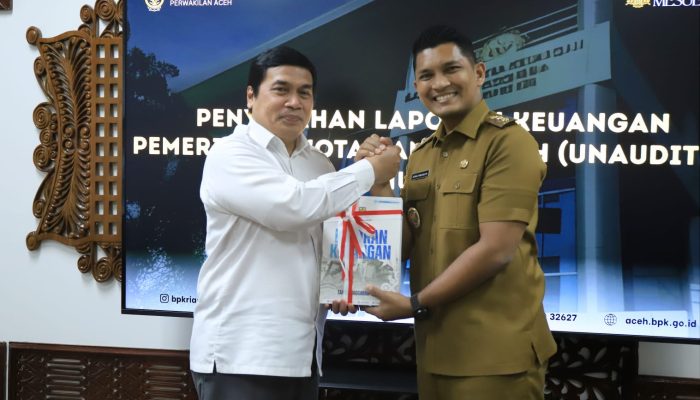 Banda Aceh Serahkan LKPD 2025, BPK Mulai Audit April