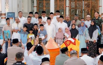 Mensos dan Mendagri Buka Puasa Bersama di Masjid Raya Baiturrahman