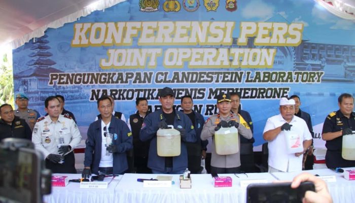 BNN Bongkar Laboratorium Narkotika di Bali, Dua WN Rusia Ditangkap