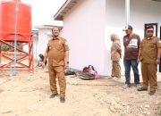 Bupati Armia Pahmi Targetkan Huntara Benua Raja Siap Sebelum Lebaran