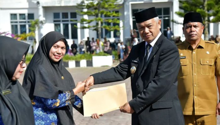 Wabup Bener Meriah Lantik 784 PPPK Paruh Waktu