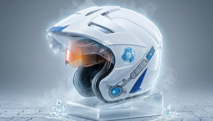 Helm Dingin Karya Linus Nara Tembus Panggung Dunia