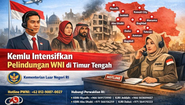 Kemlu Intensifkan Pelindungan WNI di Timur Tengah